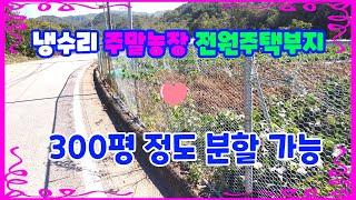 569 냉수리주말농장매매 도로에 아주 잘 접한 신광주말농장매매  원하는 면적으로 분할이 가능한 포항주말농장매매 도움산부근에 있는 포항전원주택부지매매 신광부동산 포항부동산 지목부동산