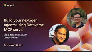 Build your next-gen agents using Dataverse MCP server