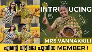 എന്റെ വീട്ടിലെ പുതിയ MEMBER!  INTRODUCING MRS. “ VANNAKKILI “