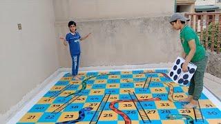 Vlog 15. snakes and ladders game. Tech Brothers.