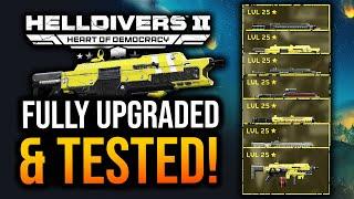 Helldivers 2 - I Tested & Maxed Out Every Shotgun at Level 25!