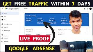 how to get live free organic traffic 2023 | free traffic 2023