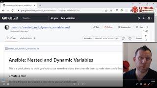 Ansible: Nested & Dynamic variable [example]