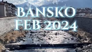 Bansko Skiing February 2024: From the Summit to the Village | Ultimate Ski Run Experience