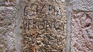 The wonderful story of St. Veronica, who wiped the face of Jesus - the Via Dolorosa, Jerusalem