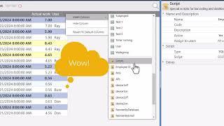 Mfg Dashboards Enhanced by Scripts