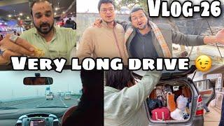 U.P to Mumbai By Car  || Ali Aalim Vlogs || #dailyvlog #family  #longdrive