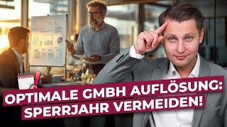 GmbH auflösen ohne Liquidation: So sparst Du Zeit & Steuern! (Steuerberater David Kasper)