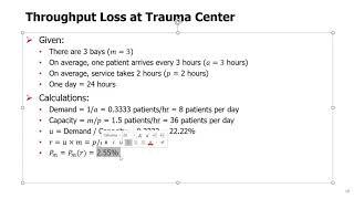 Topic 09 - 03. Predicting Throughput Loss in Process with no Buffer