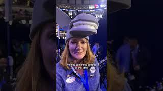 DNC Fashion: Why do delegates dress up at political conventions? | VOANews #shorts