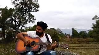 Kaali ghagri Himachali folk song on acoustic guitar