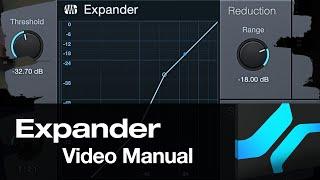 The Expander - A Video Manual | PreSonus