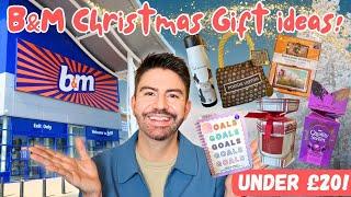 B&M Christmas Gift ideas on a budget 2024! *under £20* Mr Carrington