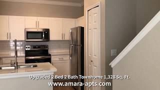 Amara at MetroWest Upgraded 2-Bedroom 2-Bathroom Townhome 1,328 Sq. Ft. MetroWest, FL