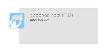 Ecophon Focus™ Ds 600x600 mm installation