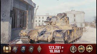 World of Tanks - AT-2 Top Gun, Steel Wall, High Caliber ~3.5K combined