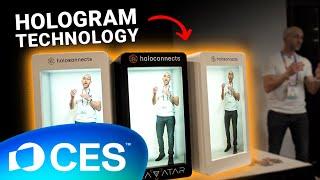 Hologram Tech at CES 2025! (Holobox by Holoconnects)