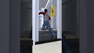 Lift Accident  Man fall from Elevator #shorts #3danimation