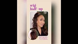 FULL TUTORIAL: Wig Half Up