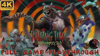 Killing Time Resurrected - full playthrough 4K - 2 endings - metroidvania FPS from 1996 remastered