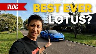 Lotus Emira "AMG" test drive at the Hethel Test Track, UK - AutoBuzz