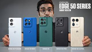 Motorola Edge 50 Neo, Edge 50 Fusion, Edge 50, Edge 50 Pro and Edge 50 Ultra: Reasons to buy or not