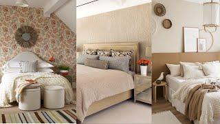 Beige Bedroom Decor Ideas. Bedroom Decoration with Beige Color.