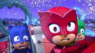 PJ Masks Super Pigiamini ️Il piano ghiacciato di Geco ️Nuovi Episodi | Cartoni Animati