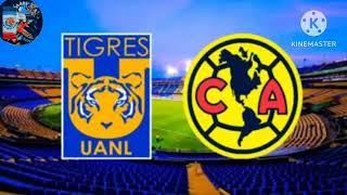 America vs Tigres  LIGA MX DONDE VER Y QUE HORA CANAL TV EN MÉXICO Y USA !!