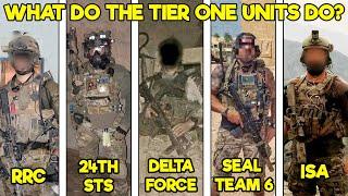 Inside the U.S. Military’s Five ELITE Tier One Units (What do they do?)