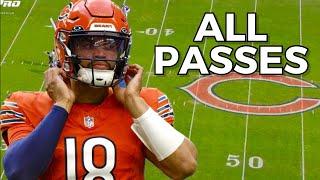 Caleb Williams All22 Film | Every Pass and Run Vs Lions Week 13