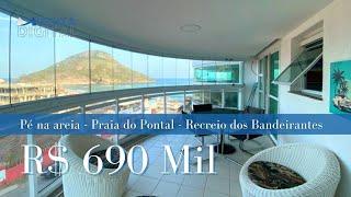 Pé na areia - PRAIA DO PONTAL RIO DE JANEIRO - RJ