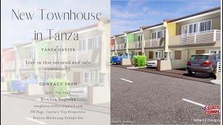 New Affordable 3 Bedrooms Townhouse in Tanza