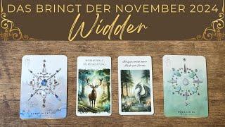 Widder  November 2024  Du lässt nicht mehr alles mit dir machen | Tarot & Orakel Reading