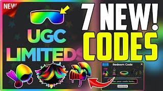 *NEW* ALL WORKING CODES FOR UGC LIMITED IN JANUARY 2025! ROBLOX UGC LIMITED CODES