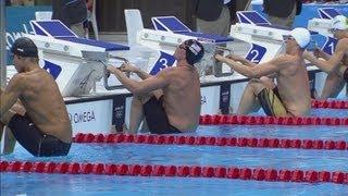 Swimming Men's 100m Backstroke Semifinals Replay - London 2012 Olympic Games