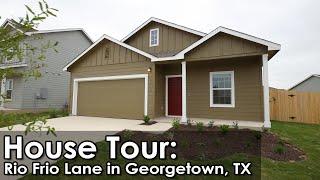 MLS House Tour: 1213 Rio Frio Ln in Georgetown, TX - 4 Bedroom, 2 Bath Home with Open Floor Plan