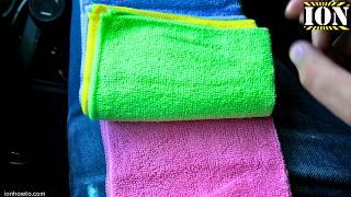 Microfiber Cloth for Cleaning Your Car Interior and Windshield