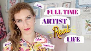 Can you succeed as a full time artist & designer? I tried for 2+ years and here's what happened