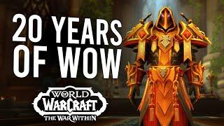 WoW's 20th Anniversary Event In The War Within! New Rewards, Tier 2 Transmog, Mounts, And More!