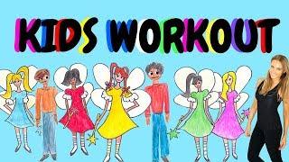 Exercise for Kids  - Fun Workout for Kids - Easy exercise for kids at home. Workout for Children