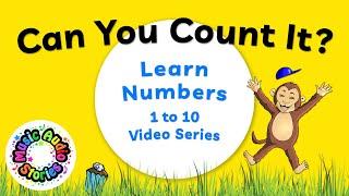 Counting 1 - 10 - Learn To Count Numbers, Pronunciation and Spelling