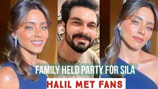 Family held Party for Sila Turkoglu !Halil Ibrahim Ceyhan Met fans