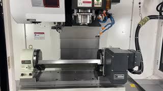 Cosmos CVM Series with 4th Axis Rotary Table