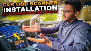 HOW TO INSTALL OBD2 SCANNER IN HONDA CIVIC | ALL CAR INFORMATION ON CAR SCREEN #obd2scanners #elm327