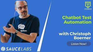 Chatbot Test Automation with Christoph Boerner