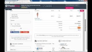 Prestashop One Page Supercheckout (Show/hide address fields)