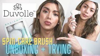 Unboxing + Trying: DUVOLLE Spin Brush