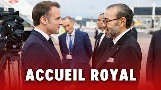 Emmanuel Macron au Maroc : Accueil royal et symboles d’amitié entre les deux pays