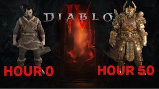 I Tried To Beat DIABLO 4 In 50 Hours! This Is What Happened